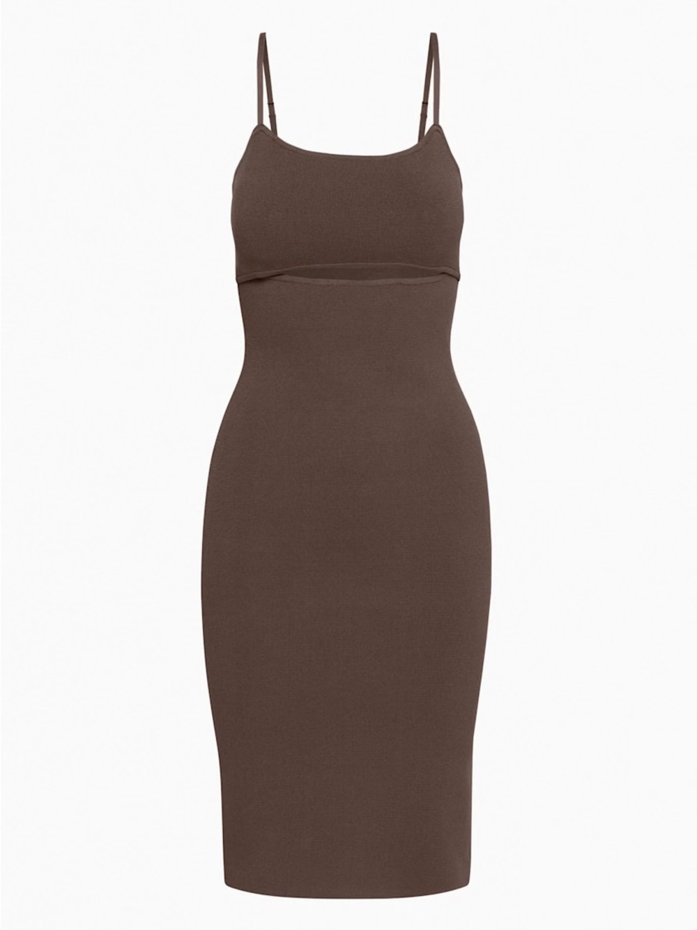 Aritzia Babaton Fissure Sculpt Knit Cutout Dress - Picture 2 of 5